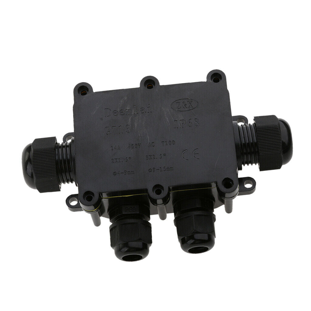 4 & 6 Way Outdoor Waterproof IP68 Underground Cable Connectors Junction Box