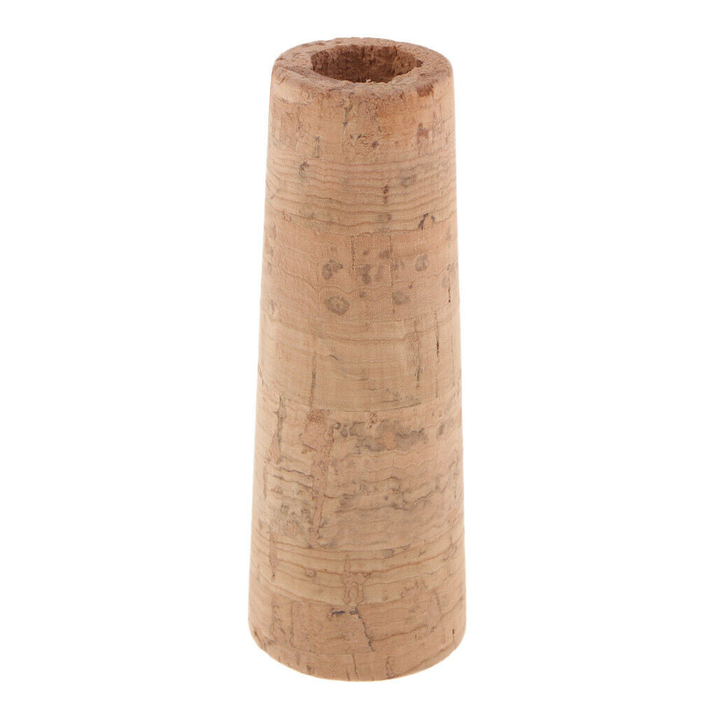 Lightweight Pure Cork Handle Grip Fishing Rod Handle Split Rear Grip 7.5cm