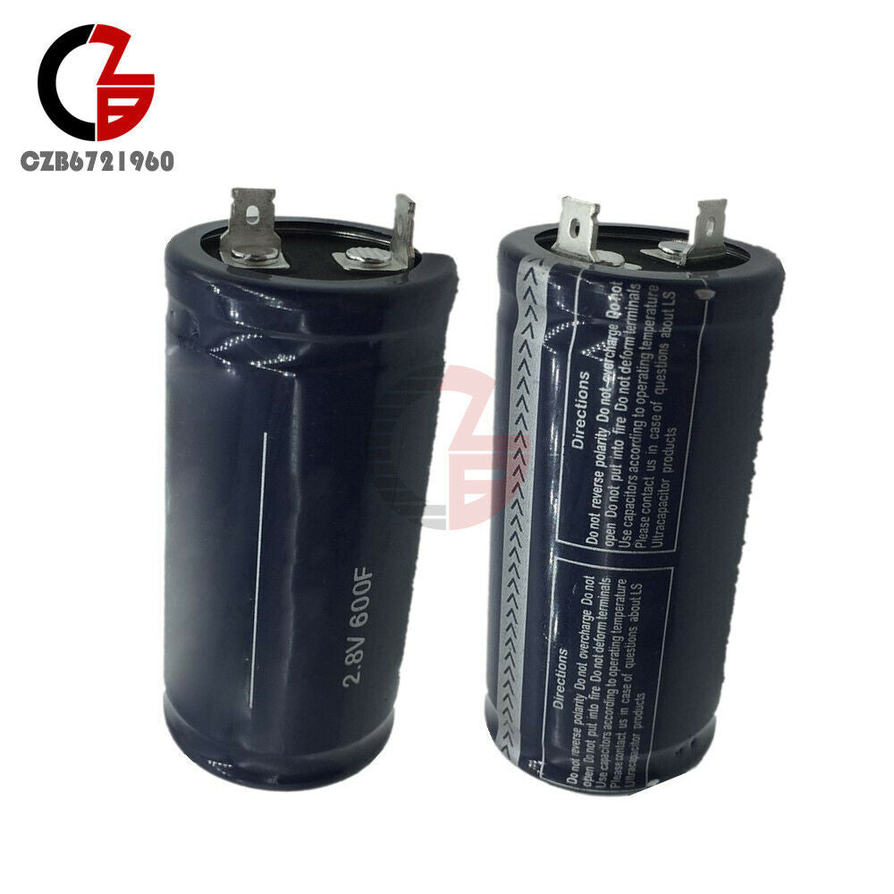 1-3400F 2.7-16V Farad Capacitor Super Capacitor With Protection Board Module Set