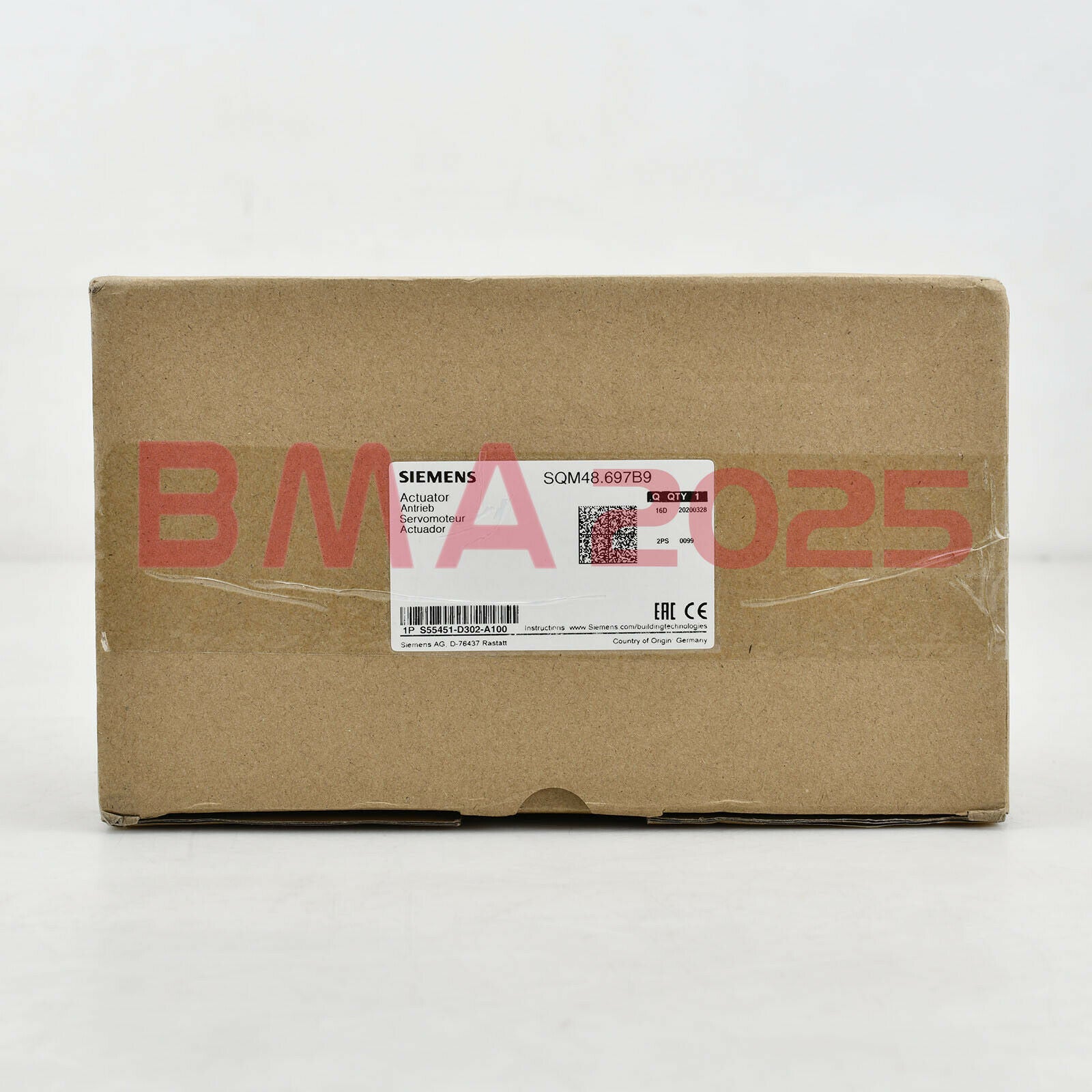 Brand New Combustion Actuator SQM48.697B9 1 year warranty DHL free Ship SM9T