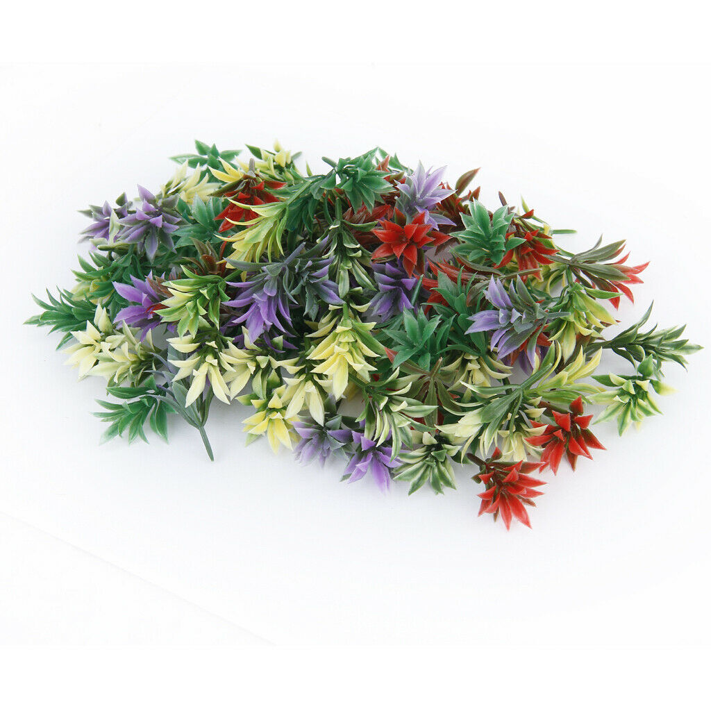 100pcs flowering plants landscape plants decoration 1: 100 scale