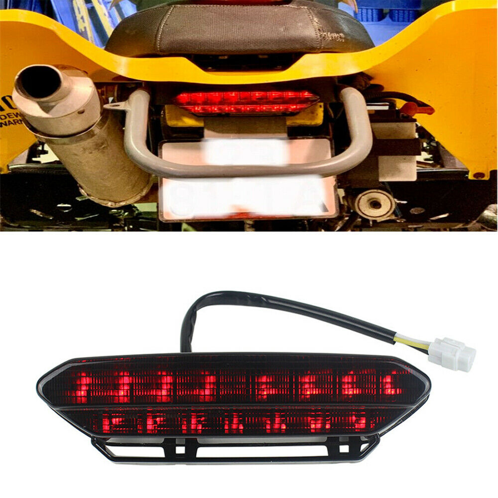 For 2006-2009 Yamaha YFZ450 Tail Light Brake Light Smoke LED Stop Lamp Assembly