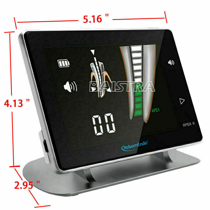 4.5 LCD Metallic Endodontic Root Canal RPEX Apex Locator III Woodpecker Style