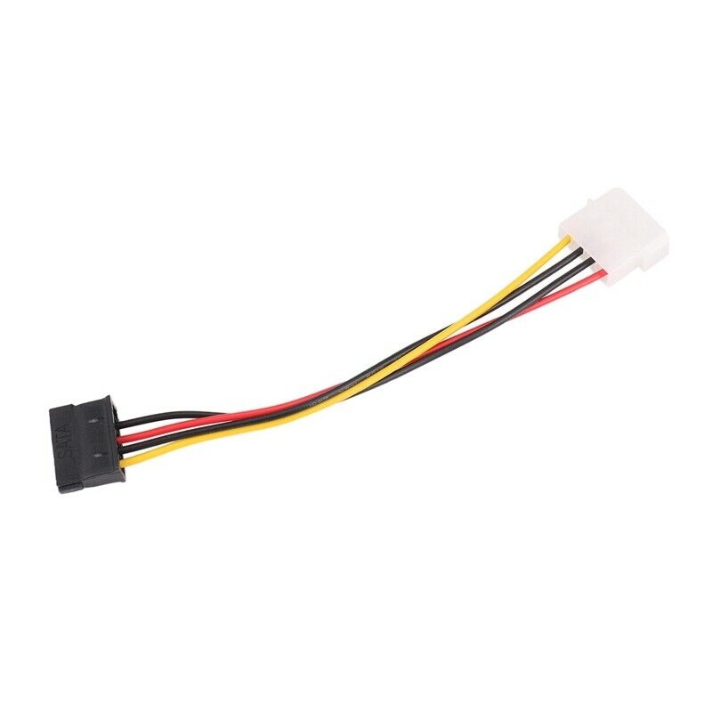 IDE/Molex/IP4/4-pin to SATA Power 15-pin Connector Converter Adapter Cable N7Y1