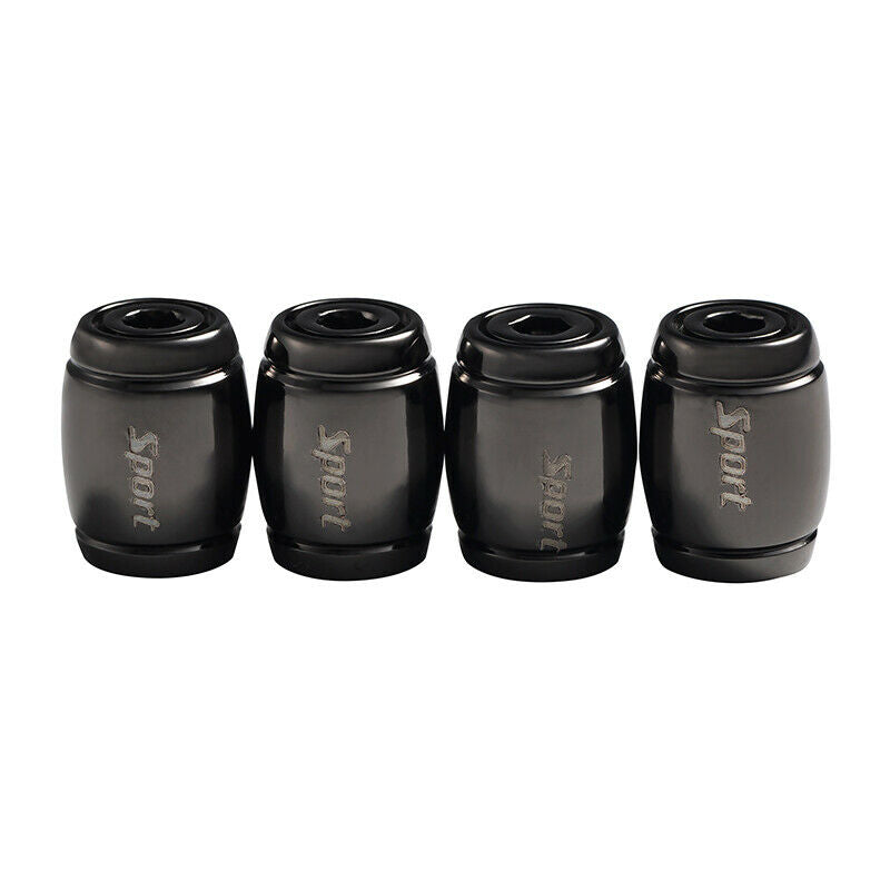 4Pcs Alloy Car Truck Bike Air Valve Wheel Stem Caps Anti-theft Tire Rim Cover