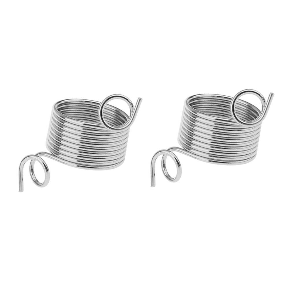 2pcs Knitting Tools Finger Wear Thimble Yarn Spring Guides Needle Thimble
