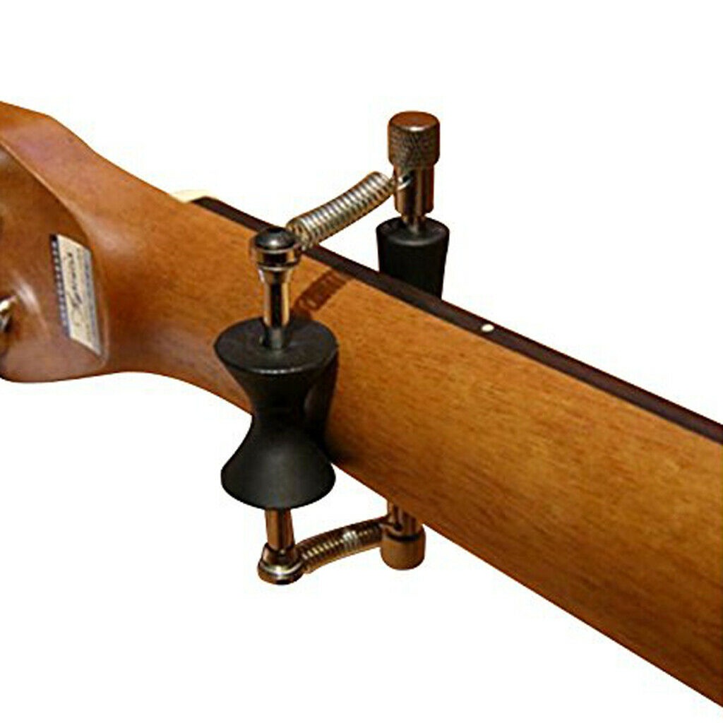 Anti-Rust Carbon Steel Guitar Easy Tunning Rolling Glider Sliding Capo Black