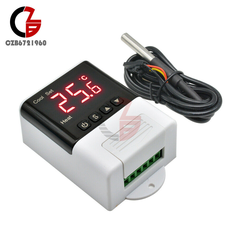 DTC2200 AC110V-220V Digital LED Temperature Controller Thermostat SensorCable