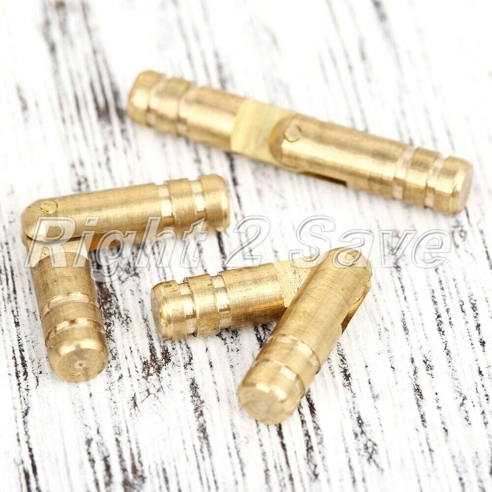 10pcs Jewelry Box Mini Case Hidden Invisible Concealed Barrel Hinge Pure Copper