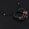 Unisex Beaded Punk Style Cuff Wristband Bracelet Rope Bangle Fashion Jewelry