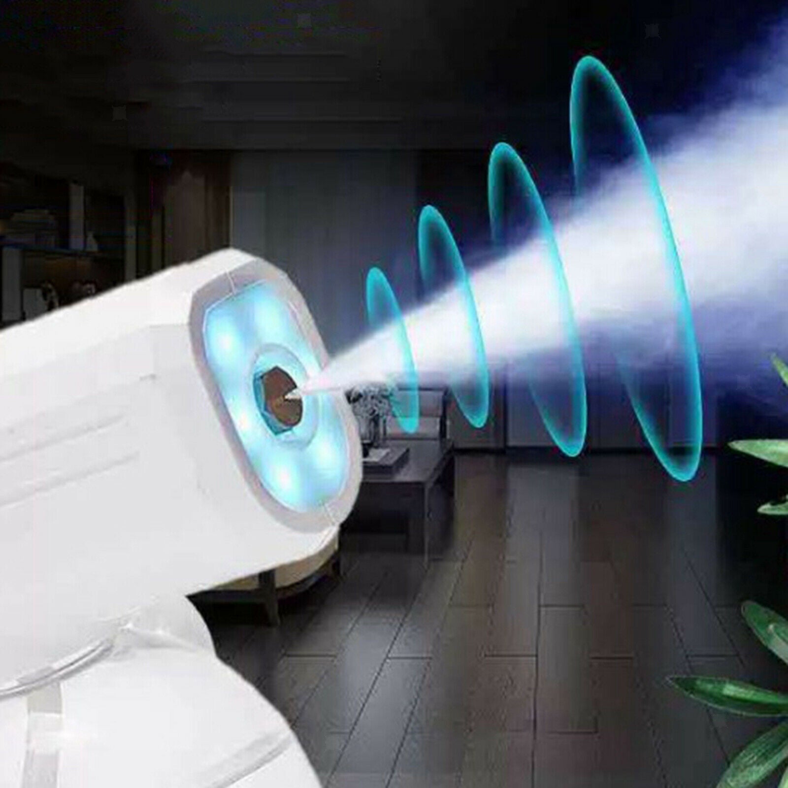 800ml Blue Light Nano Steam Spray Gun Disinfection Sprayer Home Office
