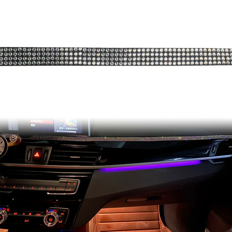 4pcs 90CM Car Body Panel Window Bumper Decoration Trim Shining AntiScratch Strip