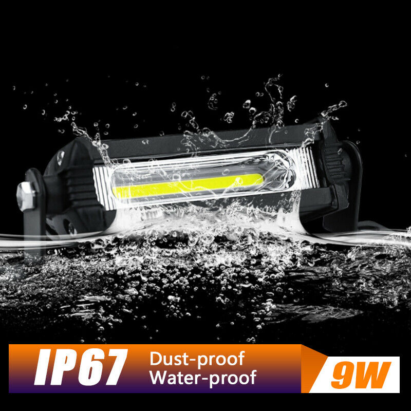 Led Work Lights Tractors Trucks 12v 24v COB 4 Inch Headlight  Driving Fog Lights
