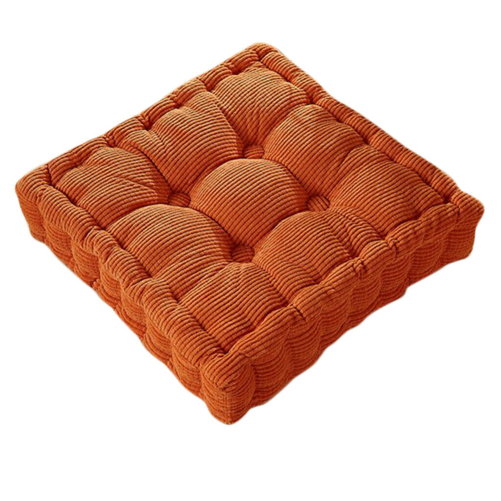 Cushion Seats Chair Pad Cushions Mat Patio Cushion Pad for Cafe -Orange