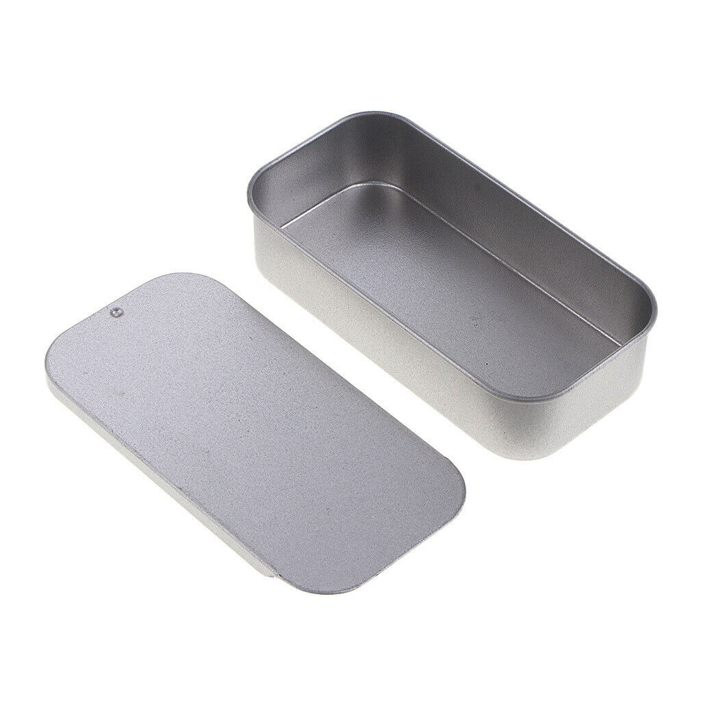 3 Pieces Slide Top Tin Case Mini Containers Bedroom Storage Kit Gift Box
