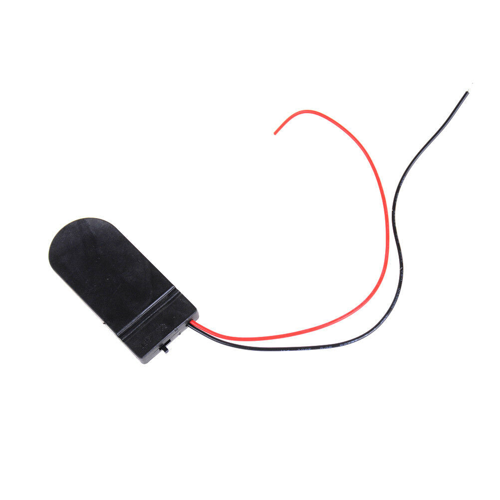 5x On-Off Switch CR2032 6V Button Coin Cell Battery Holder Wire Case Bo S.l8