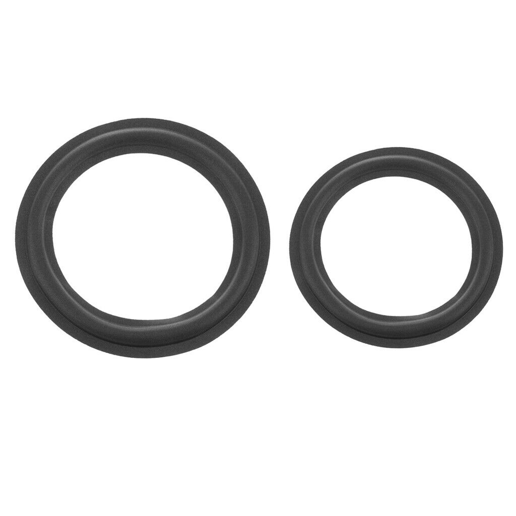 Speaker Woofer Foam Edge Replacement Speaker Repair Kit 10inch +12inch Black