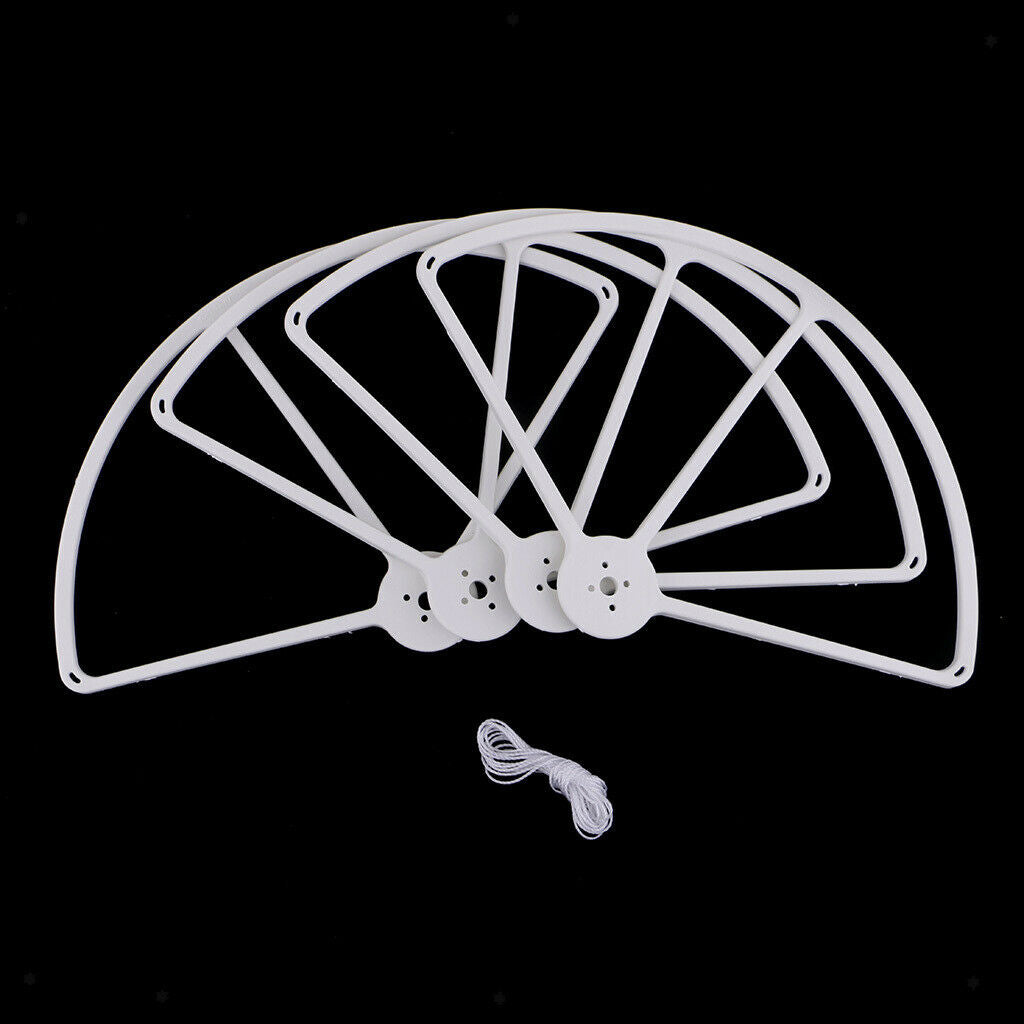 4pcs White Propeller Protective Cover  Guard For F450 F550 RC Aircrafts
