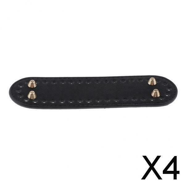 4X DIY Bag Bottom Shaper Pad Pet Bags Insert Cushion Base 38 Holes NEW Black