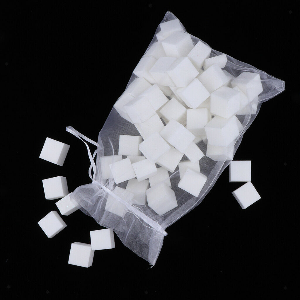 60 Pcs / Pack Mini Nail Buffer Polisher Block with 4 sides