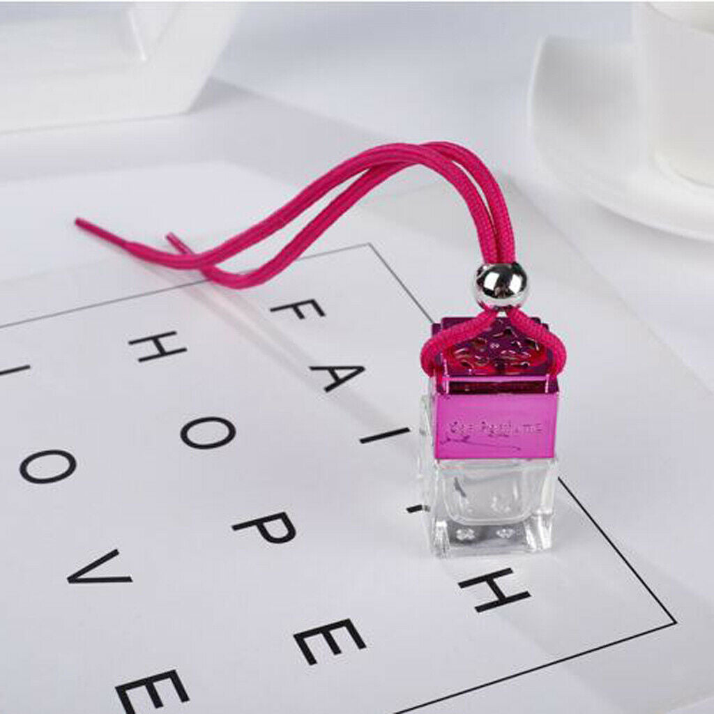 Car Perfume Bottle Hanging Pendant Air Freshener Essential Oil Car Fragrance