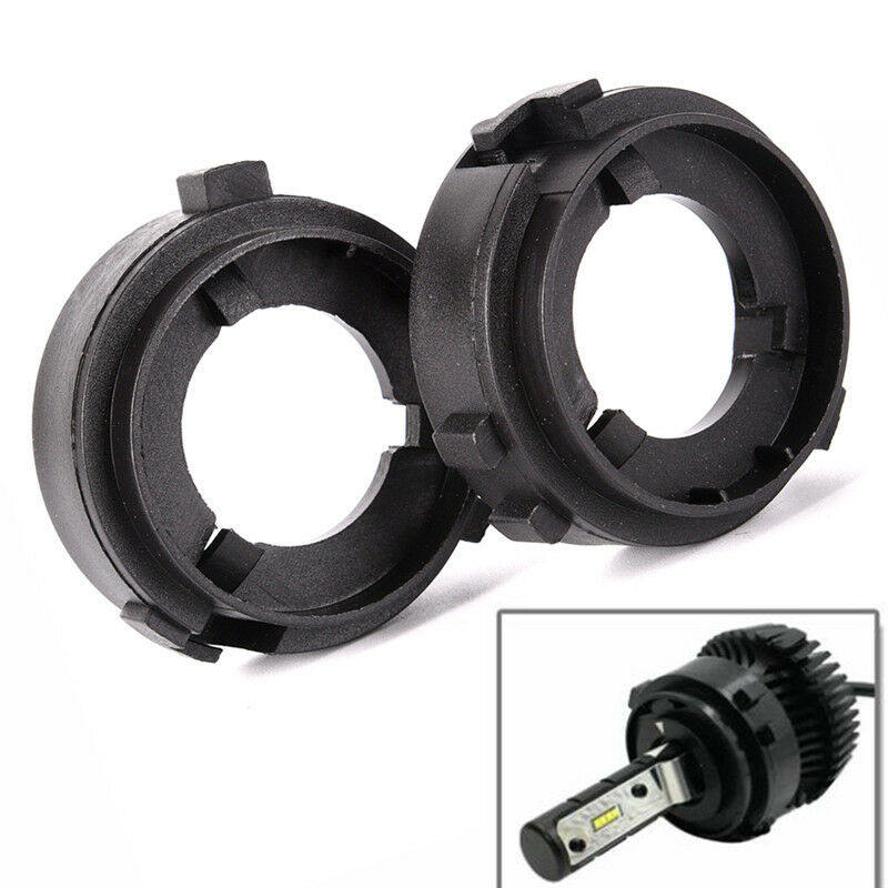 2Pcs/set H7 LED Kit Headlights Bulbs Base Holders Adapters For  GOLF6 JfJ.l8