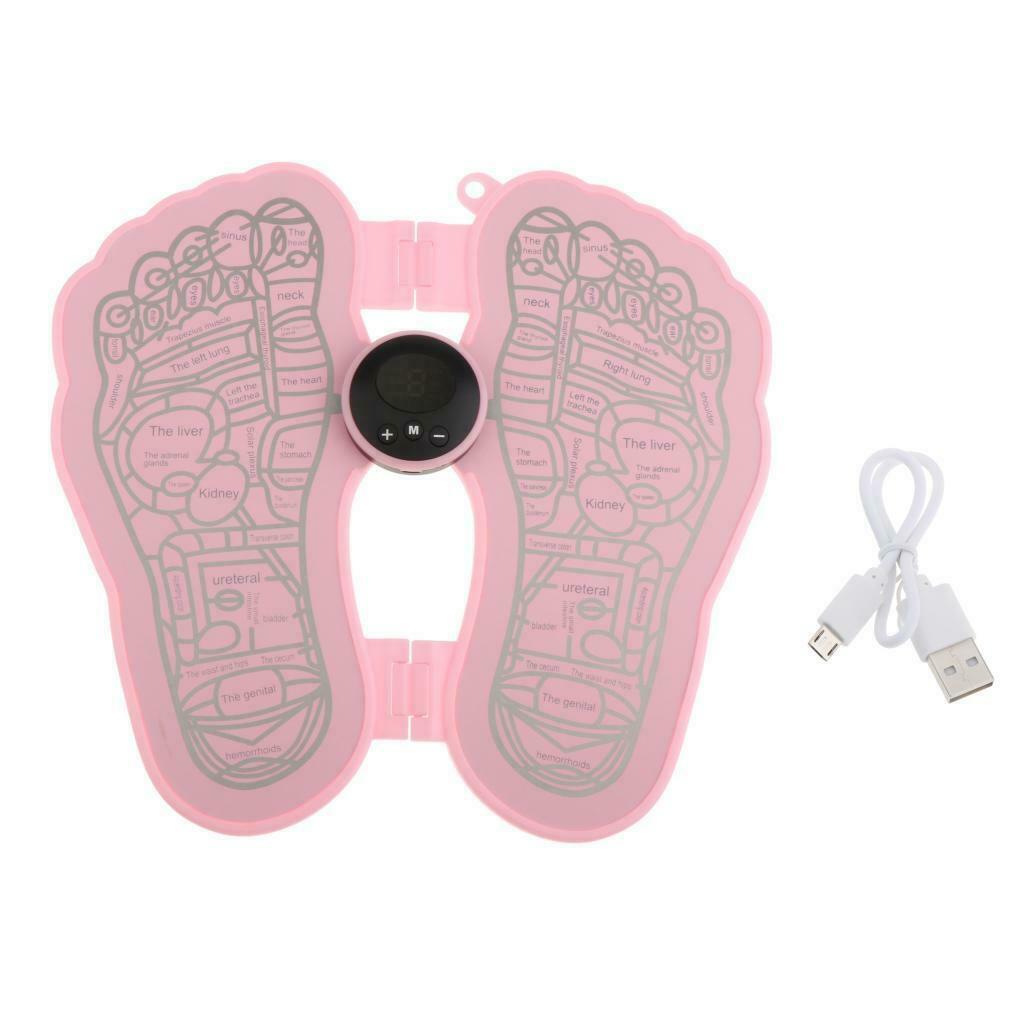 Set of 2 Electric Foot Massager Massage Foot for Men Women 6 Modes Foot Rest