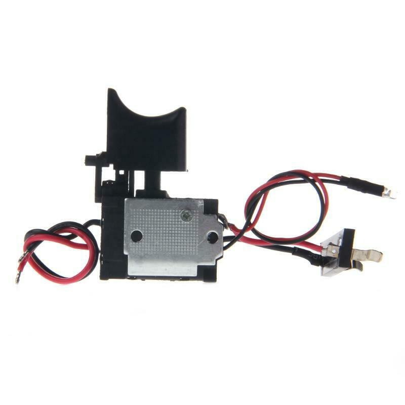 Electric Drill Dustproof Speed Control Push Button Trigger Switch DC 7.2-24V