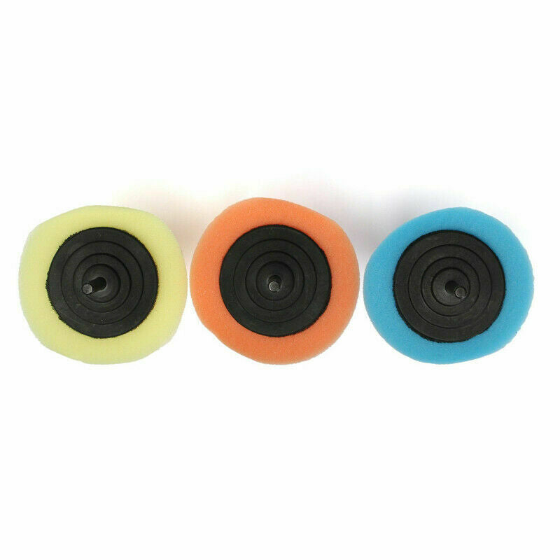 Car Wheel Hub Foam Sponge Burnishing Polishing Cone Shaped Buffing Pads Advanced