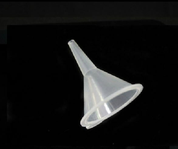 10Pcs Mini Small Plastic Funnels For Perfume Liquid Oil Filling Empty Bottle