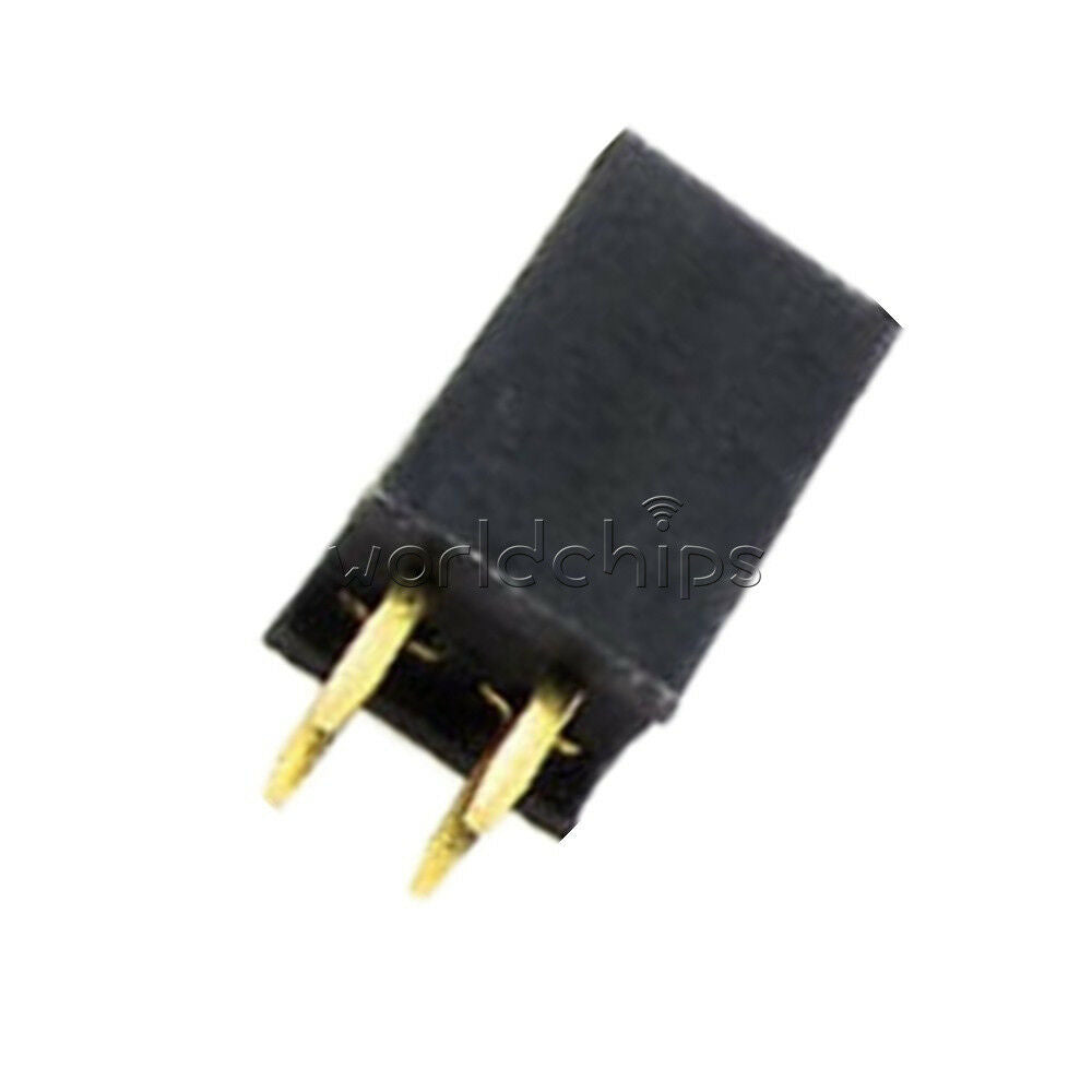20Pcs 2.54mm 2x2Pin Double Row Female Straight Header Pitch Socket Pin Strip