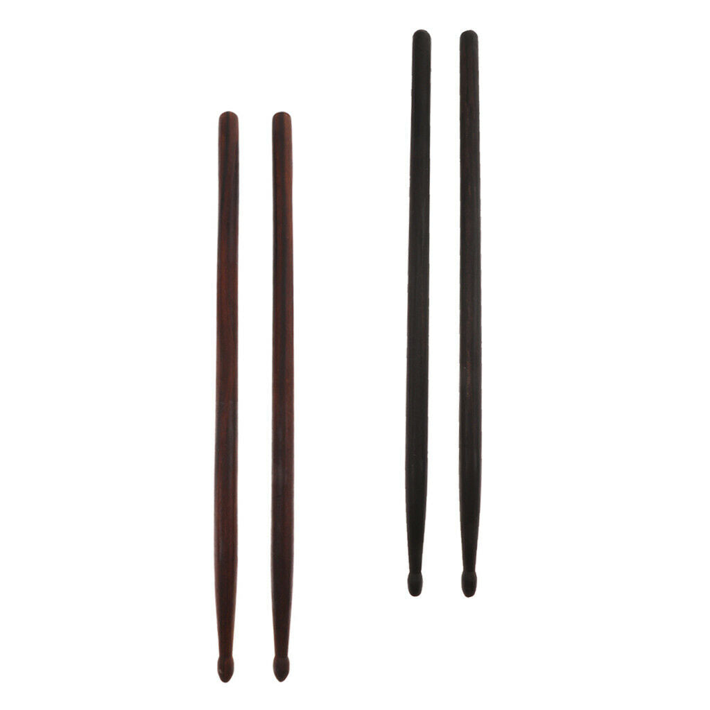 Durable 1 Pair Drum Drumsticks Mallet Drum Parts Coffee