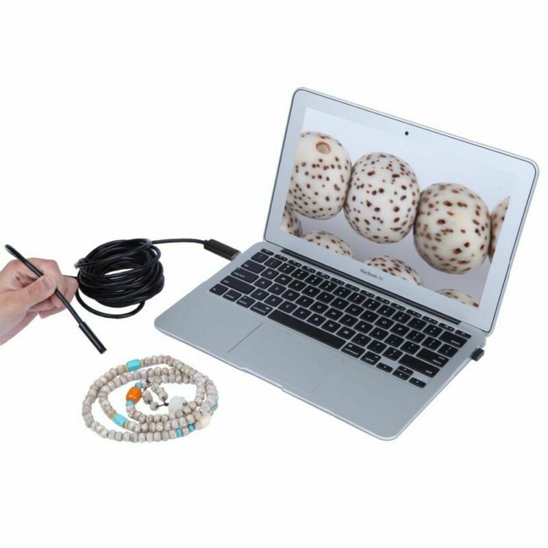 7mm HD 6LED USB Endoscope Car Engine Tube Borescope Inspection Camera Android PC