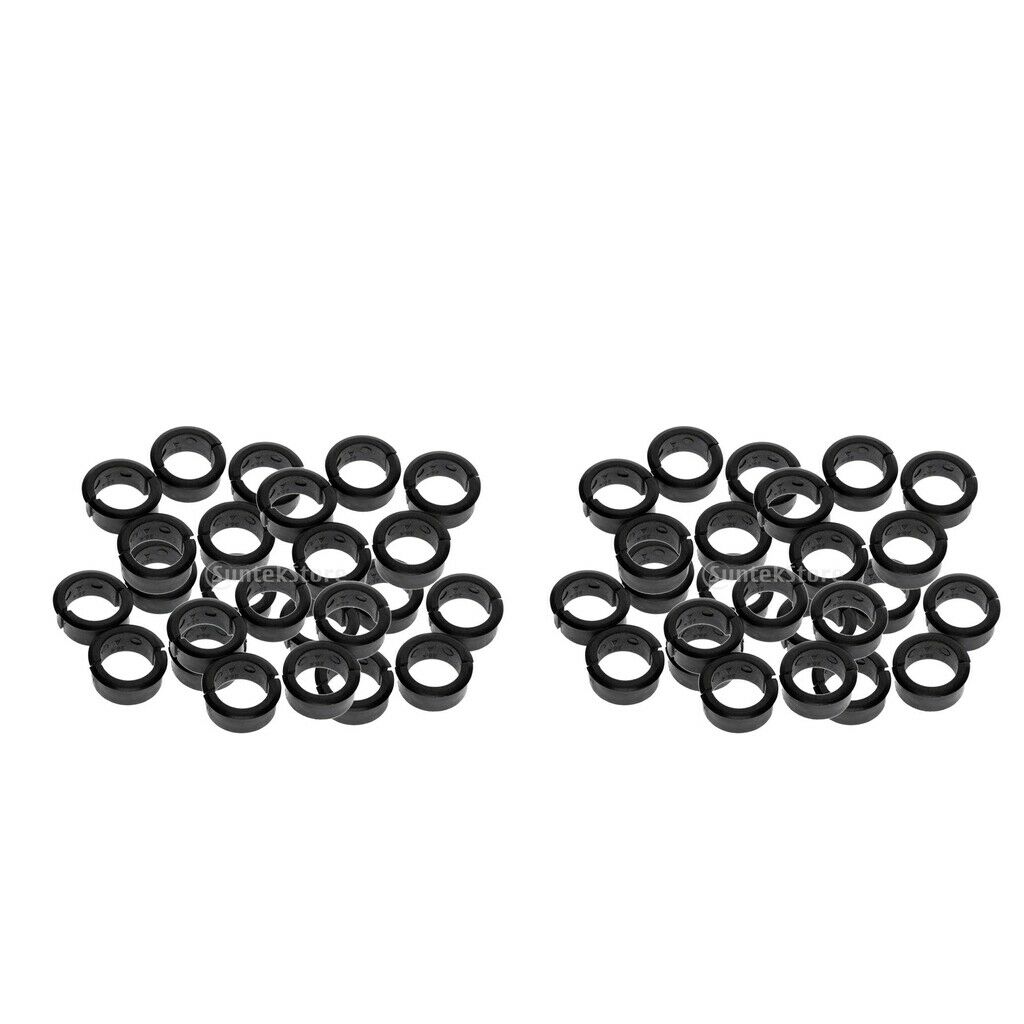 100pcs Bike Handlebar Clamp Spacer Conversion Extension Holder 22.2/25.4mm
