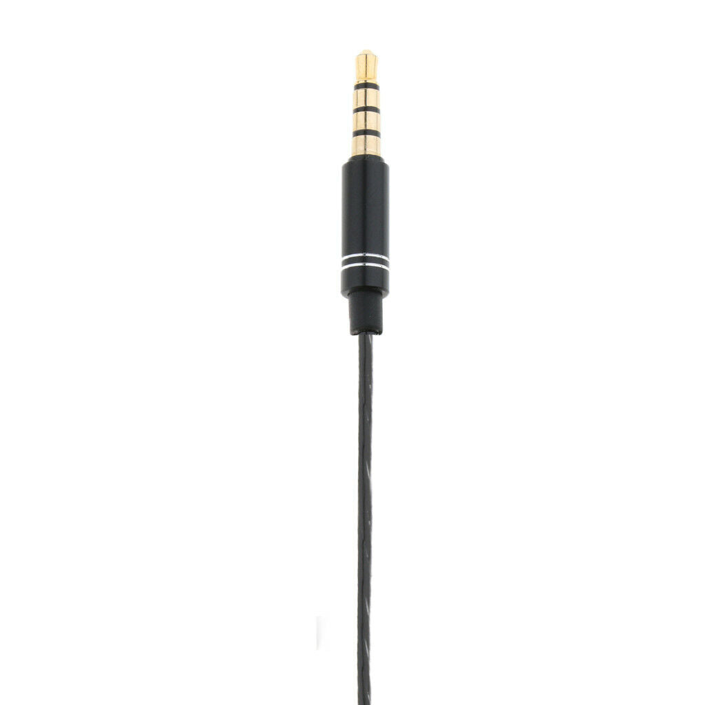 In-Ear Sports Earbuds 3.5mm Wired Earphone Bass Stereo Headset & Mic Blue