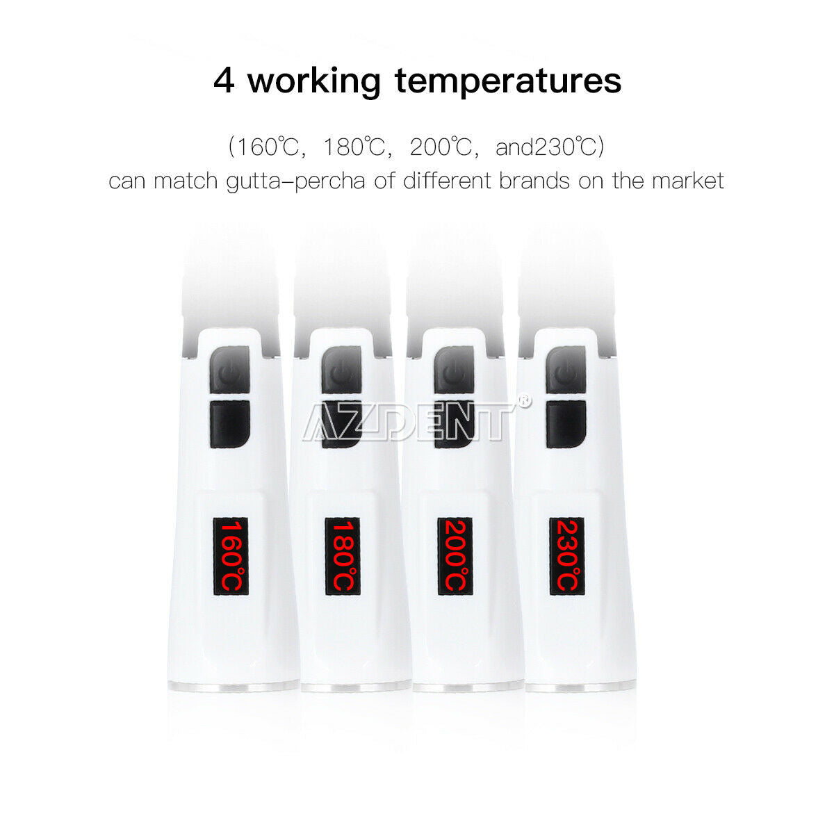 Dental Endo Obturation System Obturation Gun Heated Pen Percha Gutta Tips
