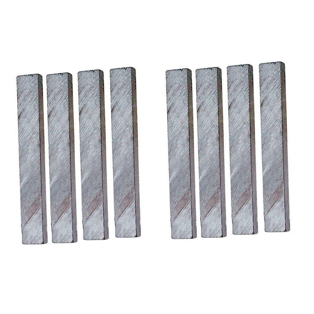 8x Electric Guitar Pickup Bar Magnet Parts for Guitar Pickup Parts, 60mm Length