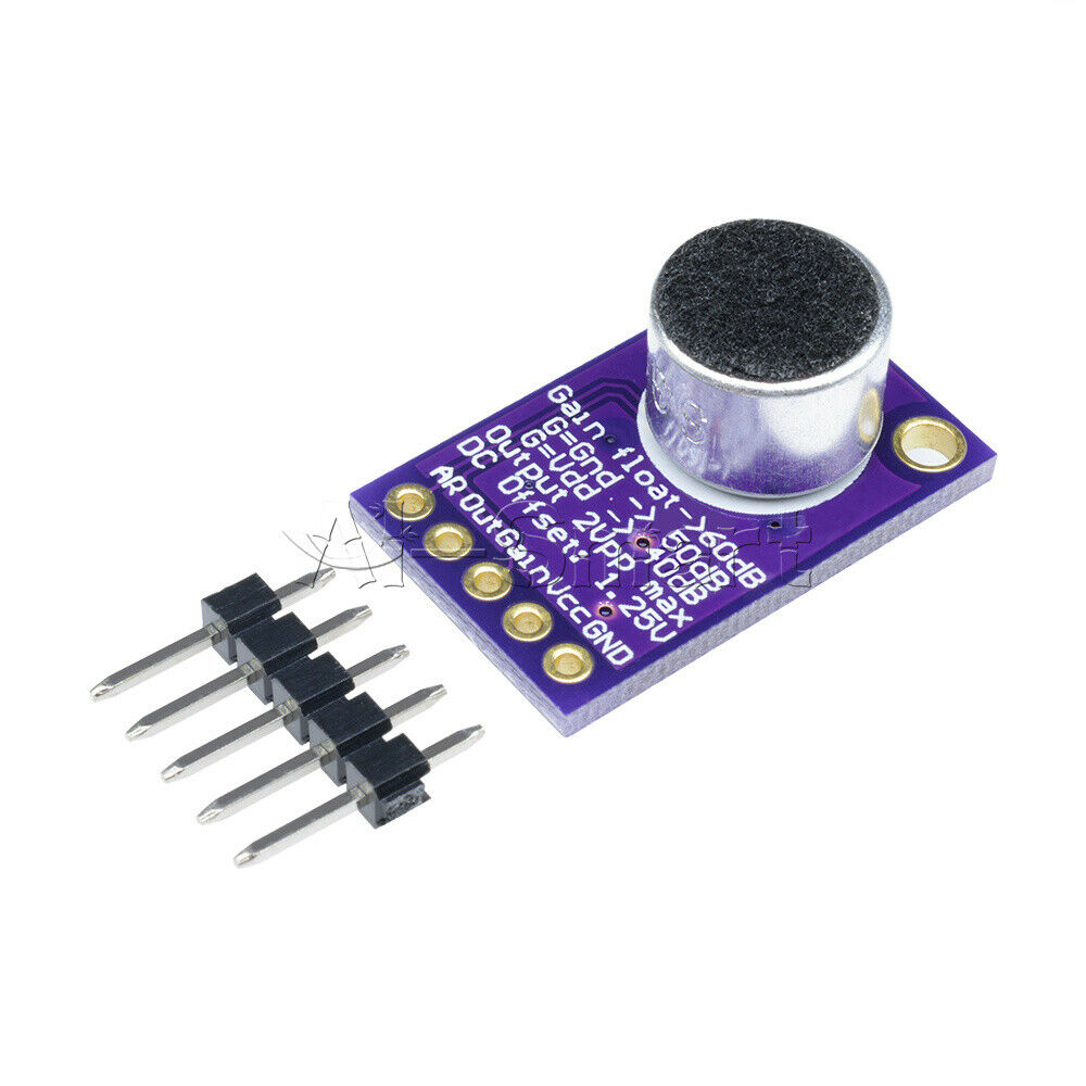 Max9814 Microphone Agc Amplifier Board Module Auto Gain Control Cma-4544P