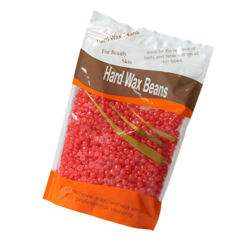 100g Hard Wax Bean Hair Removal Bikini Depilatory No Strip Pellet Strawberry