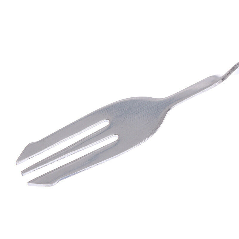 2pcs long handle mixing spoon stainless steel bar cocktail spoon twisted .l8