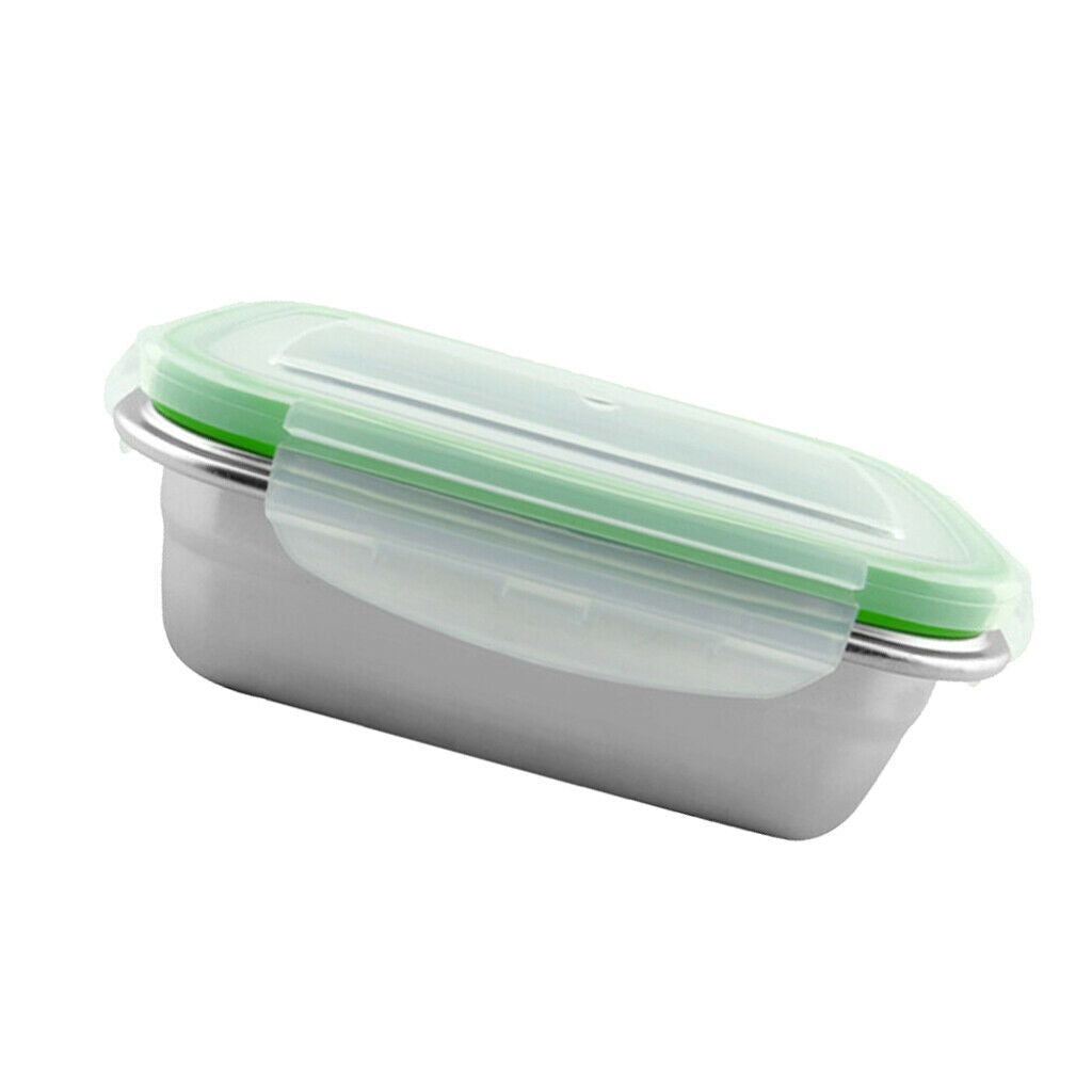 Stainless Steel Food Containers Food Preservation Lunch Box Leakproof 350ml