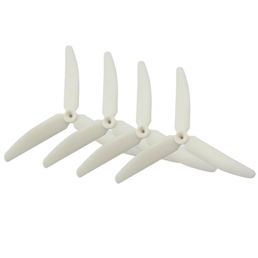 4 Pack 3-blade Propeller Prop for   X4 H502S H502E RC Spare Parts White