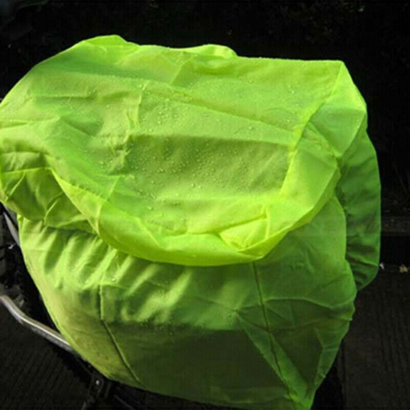 1pc Bike Rain Cover For Bicycle Bag Bike Rear Seat Waterproof Rain Dust C.l8