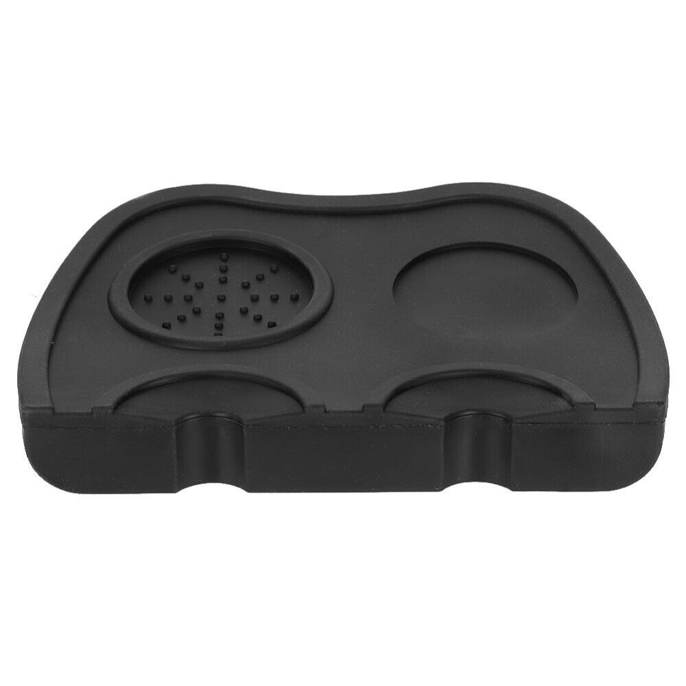 Anti-skid Thick Silicone Coffee Powder Tamping Corner Mat Tamper Holder Pad