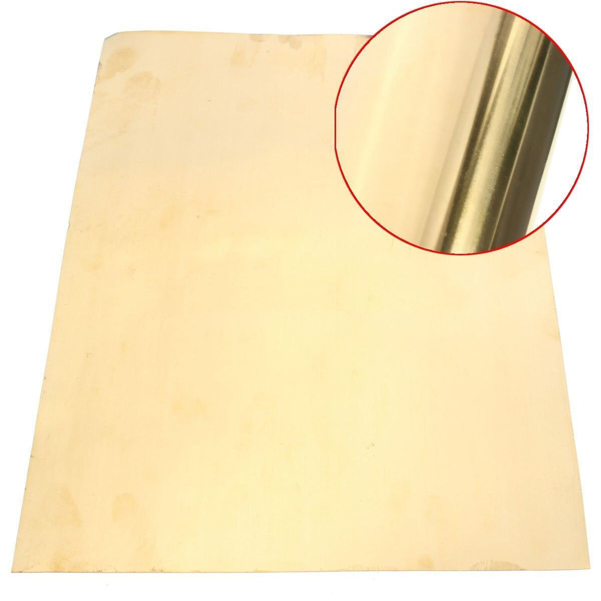 Brass Metal Thin Sheet Foil 0.2x200x300mm For Handicraft Aerospace