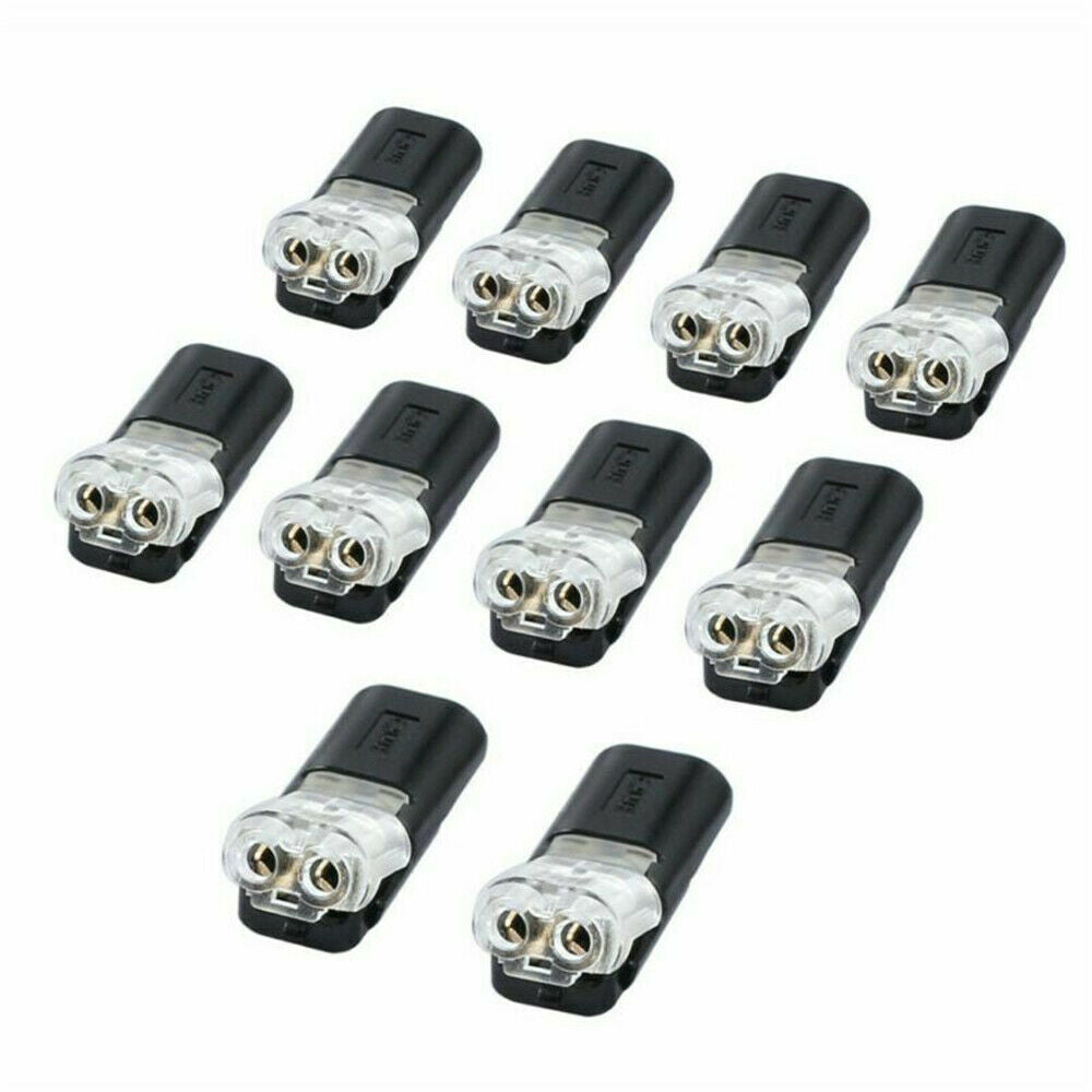 10 Kit Car Waterproof Electrical Wire Cable Automotive Connector 2Pin Way Plug