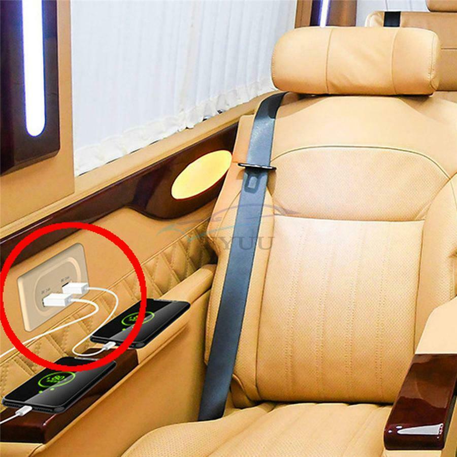 3.1A Fast Charging Antifall Dual USB Charging Ports Socket For Car Boat RV Truck