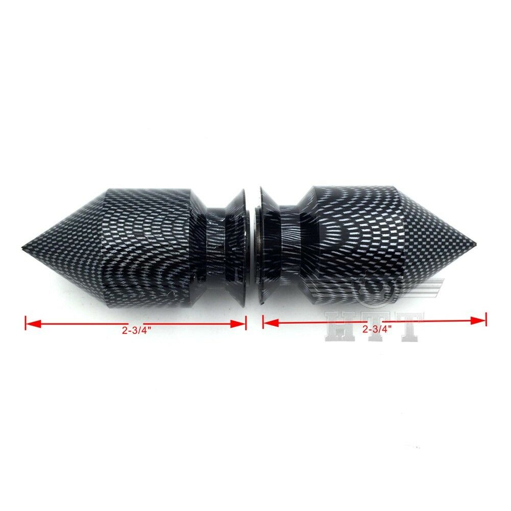 Carbon Fiber Spike Swingarm Spools 10mm bolts For Kawasaki Ninja 250R  2008-2011