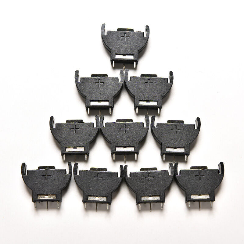 10X CR2025 CR2032 3V  Button Coin Cell Battery Socket Holder Box Case WF