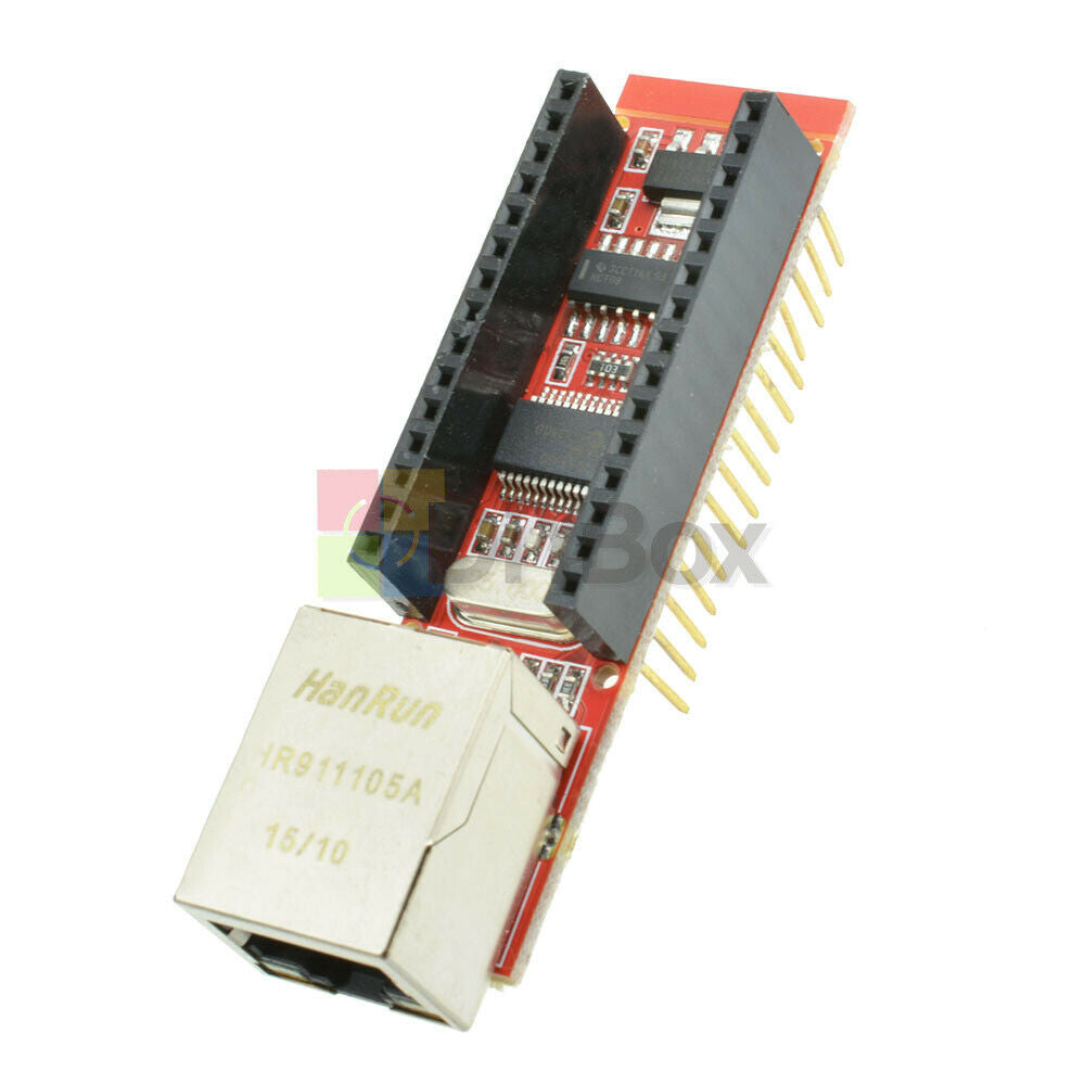ENC28J60 Ethernet Shield for Arduino Nano 3.0 RJ45 Webserver Module New
